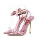 Factory Wholesale In-stock High-heeled Single Strap, European And American Style, Stunning Pointed Toe With Rhinestones,_vogvips.com