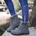 Women's Shoes, Autumn And Winter, Women's High Top With Plush Cotton Shoes, Thick Snow Boots_vogvips.com