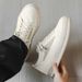 Style Niche High Street Fashion Brand Men's Shoes Trendy Sports Leather Versatile Casual Sneakers Men X163_vogvips.com