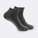 Black and white men's socks, dotted sports floor socks, sweat absorbent, breathable and non slip socks, trampoline socks and yoga socks_vogvips.com