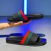YRZL Slippers Summer Soft Sandals Breathable Lightweight Slides For Men Non-Slip Comfortable Shoes Outdoor Casual_vogvips.com