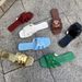 European And American Fashion Casual Cross-Woven Outdoor 2025 Summer Flat Square-Toed Women's Slippers_vogvips.com