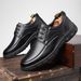 2026 Men's Leather Shoes - 48 Size, 47 Cm, Fashionable And Casual, Comfortable For Business, Formal Leather Shoes._vogvips.com