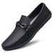 Men's Casual Leather Shoes Soft-soled Lazy Loafers Men's Shoes Doudou Shoes_vogvips.com