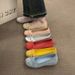 French Inner Heightening Suede Ballet Single Shoes Women's Shoes Spring And Autumn Bow Red Evening Shoes_vogvips.com