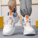 Men's Casual Sneakers With Thick Sole, Comfortable Running Shoes For Walking And Jogging, High-Top Fashion Sneakers With Breathable Mesh Lining_vogvips.com