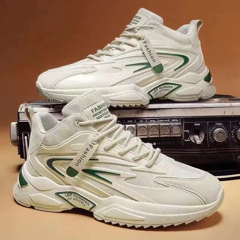 Man Basketball Shoes Casual Shoes Work Shoes Sneakers Mesh Easy To Clean Comfortable Lightweight Footwear_vogvips.com