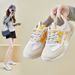 Forrest Gump Shoes Schoolgirl Sports Breathable Casual Shoes Platform Heightening Shoes_vogvips.com