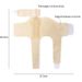 Bunion Corrector For Day & Night Wear – Adjustable Toe Alignment Sleeve With Metal Support (Soft OK Fabric, Fits With Shoes)_vogvips.com