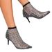 Shoes Women's Shoes Sexy Pointed Stilettos Large Size Fishnet Stockings Hollow Rhinestone Elastic Transparent Fashion High Heel Women's Sandals_vogvips.com