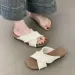 Sandals Women Summer Slides Work Footwear Pool Arch Support Flexible Waterproof Breathable Luxury Shoes_vogvips.com