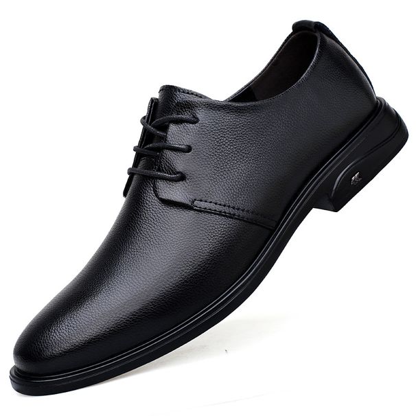 Product Men's Leather Shoes Style Lace-Up Casual Leather Shoes_vogvips.com