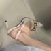 Pointed-toe Sandals High Heels, New Autumn/winter 2025 Collection, With Thin Heels Chains, Stylish Sexy, Suitable For_vogvips.com
