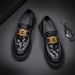 Genuine Leather Casual Slip-On Shoes Men's First Layer Cowhide Loafers Summer Style_vogvips.com