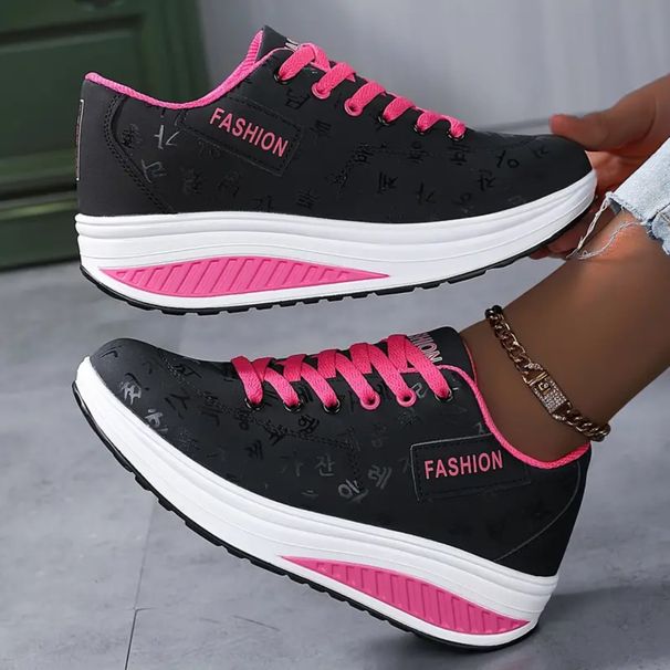 Woman's Casual Leather Swing Shoes Ladies Moccasins Breathable Women Platform Sneakers Zapatos Mujer_vogvips.com