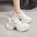 2026 New Women's Chunky Dad Sneakers, Thick Sole Height Increasing Lightweight Casual Shoes, Fashion Comfortable_vogvips.com