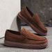 Flyknit Mesh Shoes For Men, 2026 Summer Breathable Athletic-casual Large-size Lightweight Non-slip Walking Shoes, Lace-up Canvas Shoes._vogvips.com