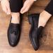 Four Seasons Casual For Men Korean Style Men's Small Leather Shoes_vogvips.com