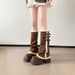 2025 Winter New Arrival Thick Soled Fleece-lined Thick Round Toe Snow Boots_vogvips.com