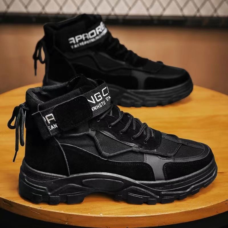 Martin Boots Men's Spring And Autumn New Shoes Men's Style Ankle Boots Casual Shoes_vogvips.com