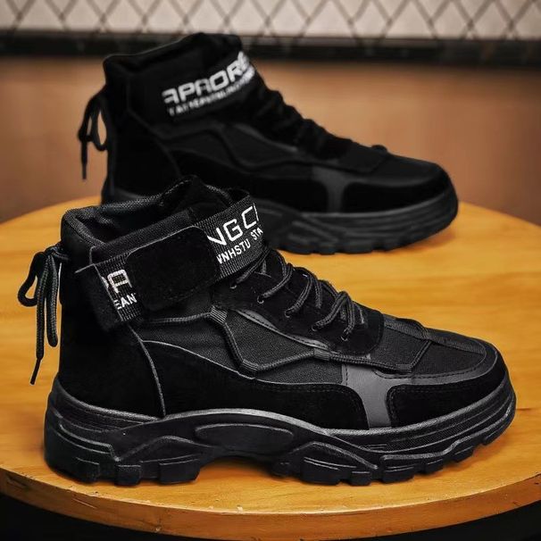 Martin Boots Men's Spring And Autumn New Shoes Men's Style Ankle Boots Casual Shoes_vogvips.com