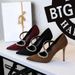 Women's Elegant Pointed Toe High Heels With Rhinestone Strap - Ultra High Stiletto Dress Pumps For Parties & Evening Events Sexy Women's Shoes_vogvips.com