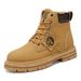 Men's Shoes Large Size Trendy Martin Boots British Work Boots High Top Casual Leather Men's Boots_vogvips.com