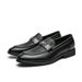 Business Formal Leather Korean Trendy Fashion British Style Slip-On Summer Breathable Casual Men's Shoes_vogvips.com
