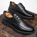 2026 Men's Leather Shoes - 48 Size, 47 Cm, Fashionable And Casual, Comfortable For Business, Formal Leather Shoes._vogvips.com