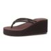 Minimalist Beach High Heel Toe Post Sandals Thick Sole Non-Slip Wedge Flip-Flops For Women Summer Fashion Outdoor Trend_vogvips.com
