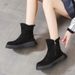 Women's Snow Warm Martin 2025 New Autumn Winter Versatile Thickened Short Boots Fleece Lined Cotton Shoes_vogvips.com