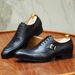 Genuine Leather Business Office Wedding Oxford Brogue Formal High-end Casual Men's Shoes_vogvips.com