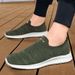 2026 Spring/Summer Cross-Border Couple's Plus Size Breathable Flyknit Sports Men's And Women's Running Wholesale Walking_vogvips.com