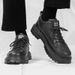 Spring 2025 New Black British Style Formal Casual Leather Men's Outdoor Low-top Work Shoes Thick Sole_vogvips.com