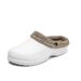 New Winter Fleece Cotton Shoes, Home Couple Flip-flops, Men's Thick-soled Warm Cotton Flip-flops On The Outside_vogvips.com
