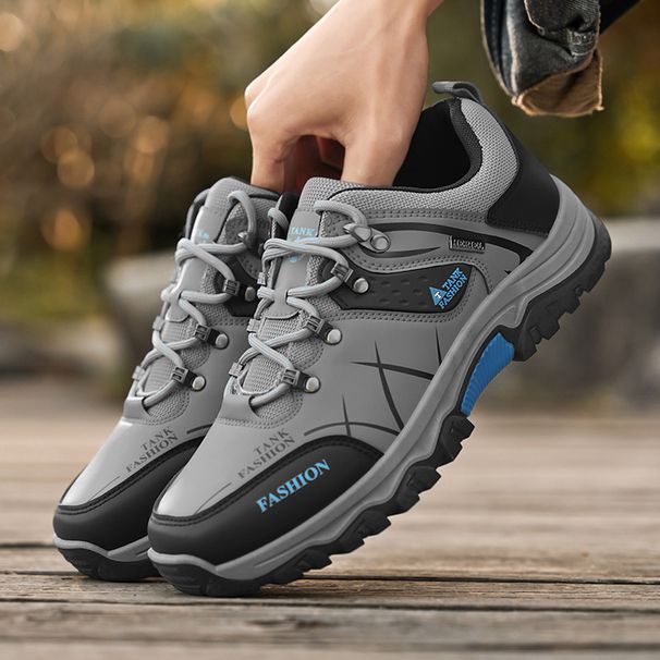 2025 Spring New Men's Hiking Shoes, Breathable, Anti-slip And Wear-resistant Sports Safety Shoes For Men_vogvips.com