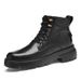 Martin Boots Men's High-top Boots Wind Tooling Shoes Young And Young Retro Casual Leather Boots Men_vogvips.com