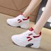 Female 2025 Spring Autumn Thick Bottom 8cm Sports With Inner Height Increase, Versatile, Casual And Plush Dad Shoes,_vogvips.com