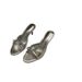 Women's Elegant Bow Detail Pointed Toe High Heel Sandals - Versatile Slip-On Dress Shoes For Casual & Formal Wear In Black, Pink & Silver_vogvips.com