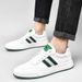 Board Shoes Men's Shoes Leather Casual Shoes Little White Shoes Men_vogvips.com