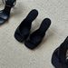 French Square Toe Niche Styleoutwearbowsmuller High-heeled Slippers For Women, Thin-heeled Sandals, Black Sexy Half Slippers_vogvips.com