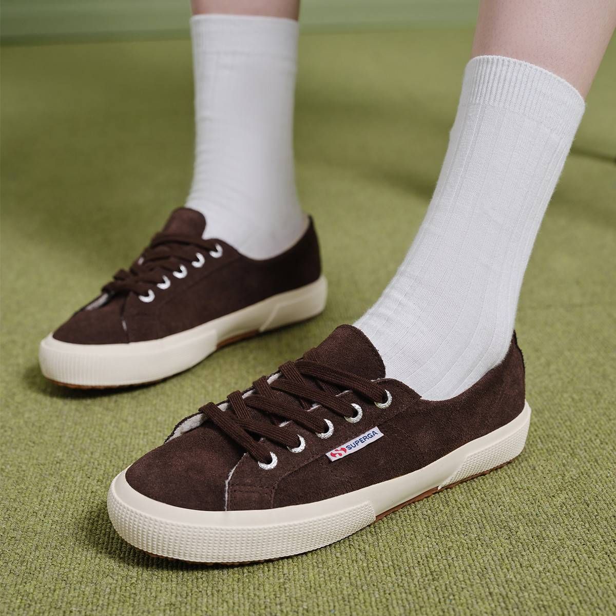 SUPERGA Men's & Women's Fleece-Lined Canvas Sneakers - Warm Winter Low-Top Casual Shoes With Soft Insulation, Breathable & Comfortable For Daily Wear_vogvips.com
