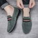 Men's Casual Slip-On Shoes Versatile Lazy Driving Cross-Border Style Toe Shoes_vogvips.com