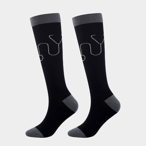 New pressure socks for medical nurses heart-shaped sports compression stockings_vogvips.com