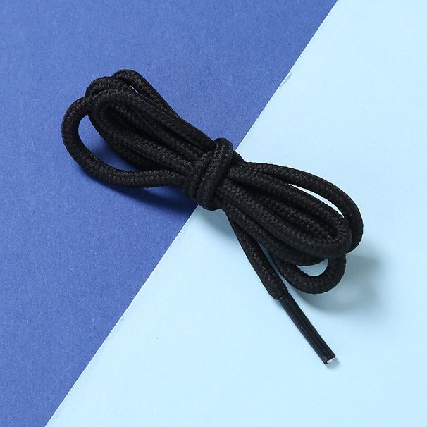 4mm round shoelaces Men's and women's sneakers Basketball shoes Colored shoelaces Black shoelaces shoe rope_vogvips.com