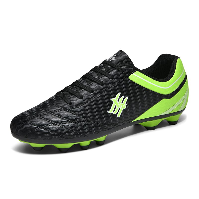 Light Shock Absorbing Soccer Cleats For Men Youth, Optional AG Or TF Sole, Wear Resistant Outdoor Sports Football Boots_vogvips.com