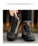 Snow Boots, Men's Winter Fleece Warm Cotton Shoes, Outdoor Work Boots, Dr. Martens Boots_vogvips.com