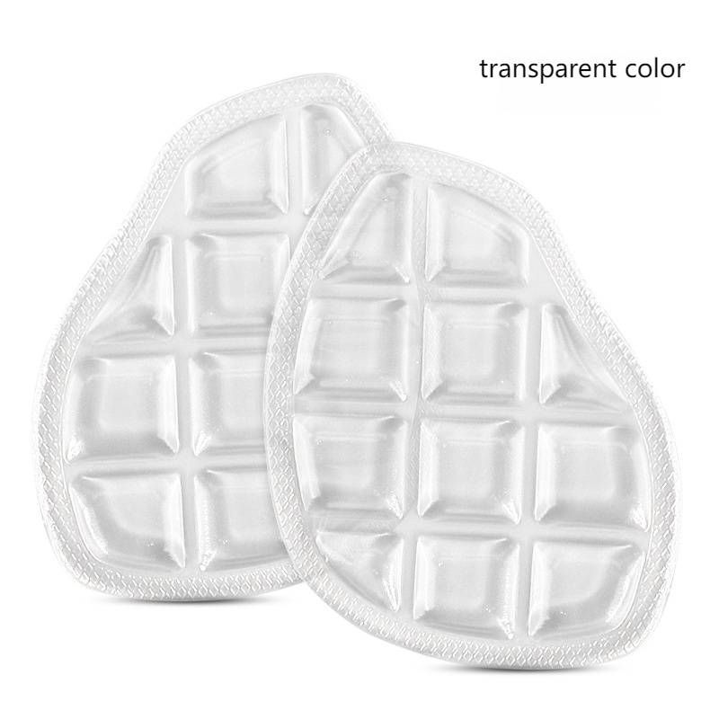 Self-Adhesive Forefoot Pads – Anti-Slip Cushion Inserts For High Heels & Dress Shoes (Transparent/Black, F404 Model, All-Season Use)_vogvips.com