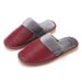 Cotton Slippers Indoor Anti Slip Soft Sole, Silent And Breathable, Household Leather Slippers With Sequins_vogvips.com