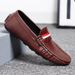 Men's Loafers Casual Leather Shoes Slip-On Soft Sole Non-Slip Handmade Large Size Men's Shoes 47_vogvips.com